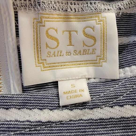 Sail to Sable Nautical Striped Mini Dress - Picture 3 of 6
